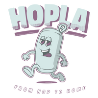 Hopla, from hop to home